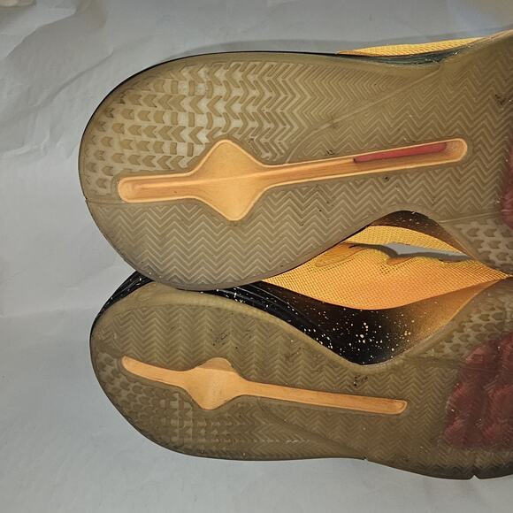 Nike Air Jordan Mens 12 Chris Paul CP3.ix Yellow Dragon Sneakers Deadstock Bball - Picture 12 of 14